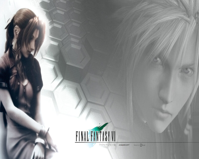 Final Fantasy VII promotional art