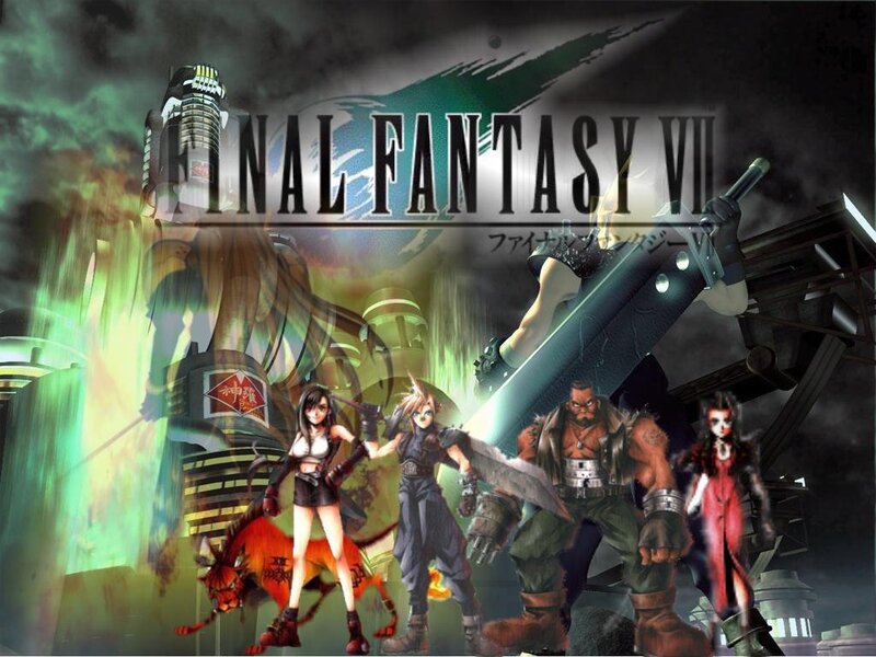 Final Fantasy VII promotional art