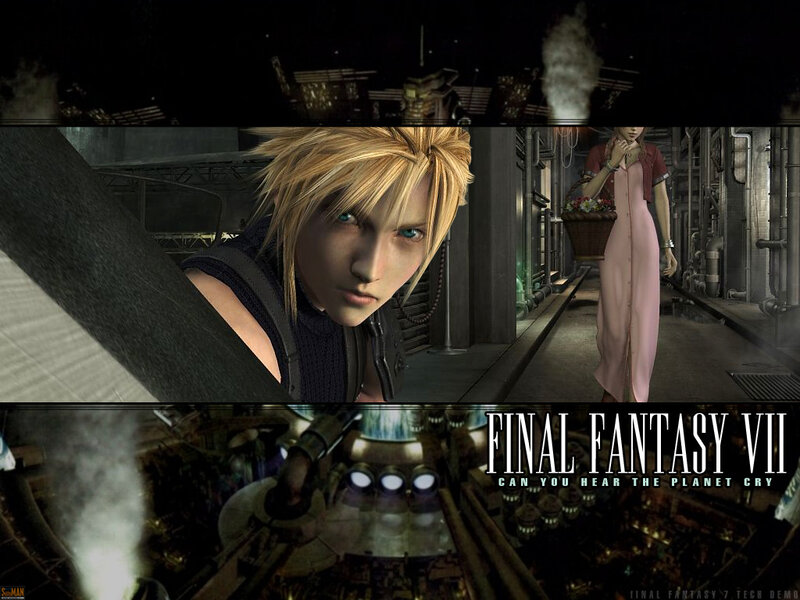 Final Fantasy VII promotional art
