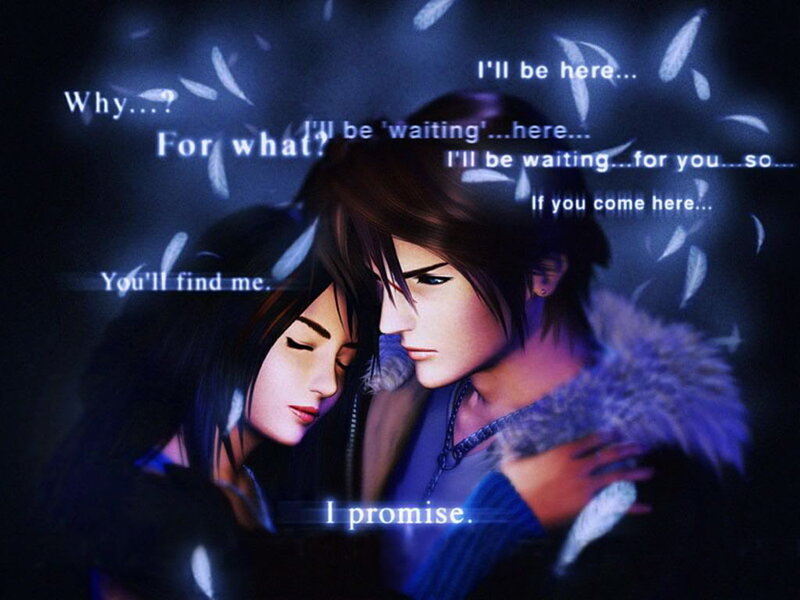 Final Fantasy VII romance scene