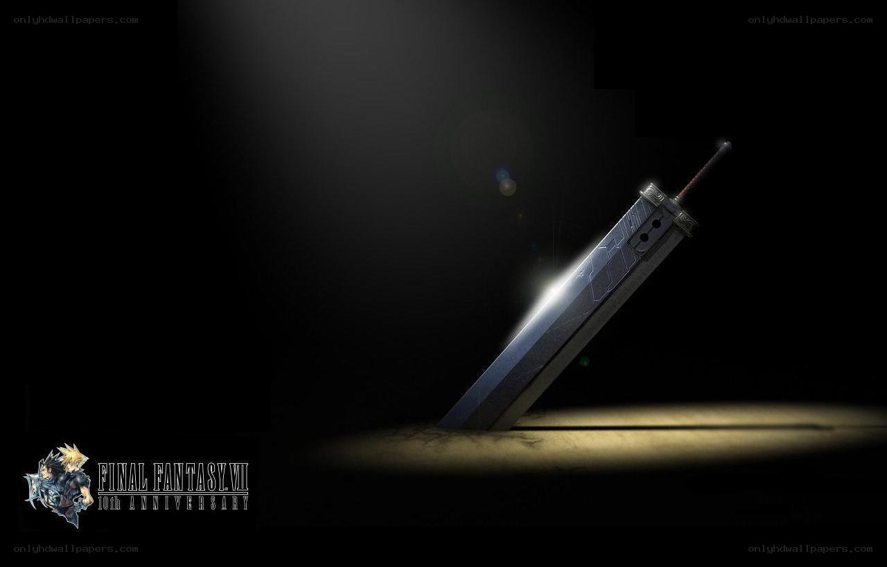 Final Fantasy VII sword