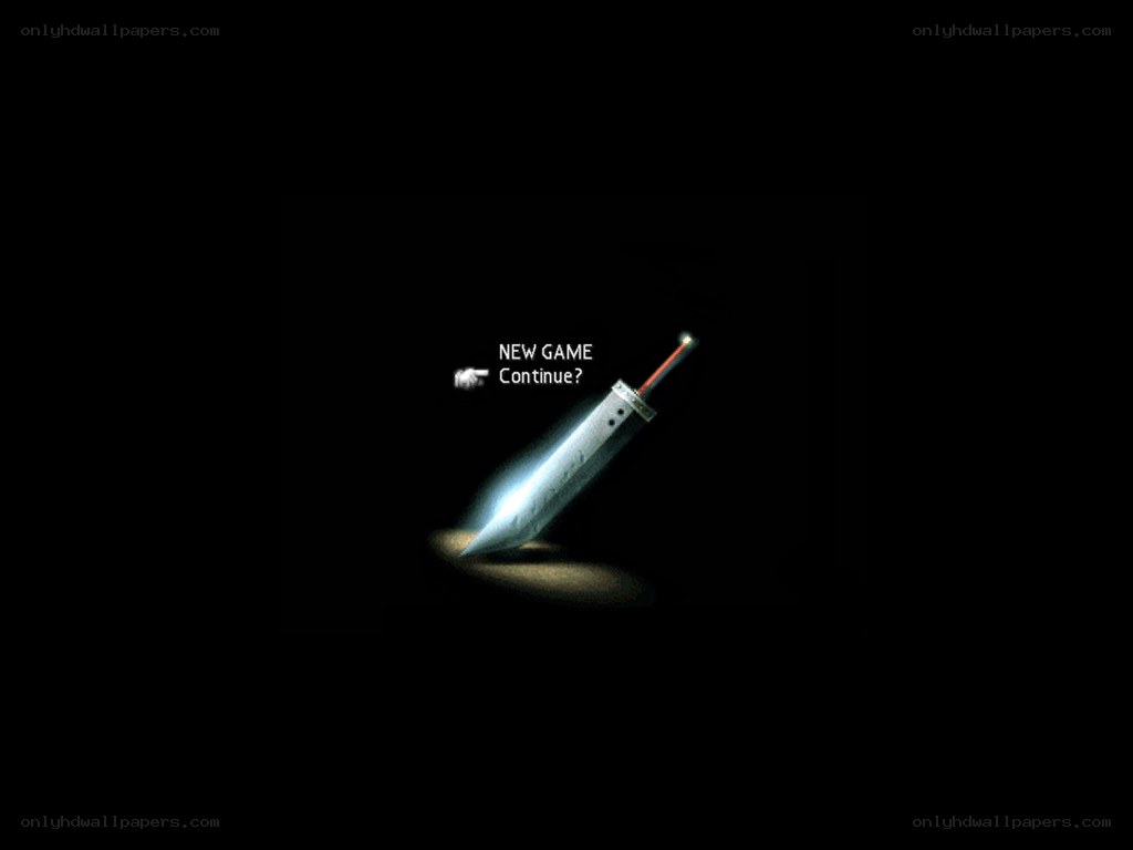 Final Fantasy VII title screen