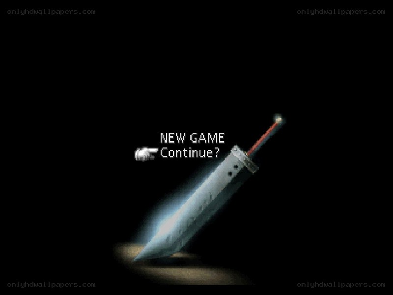 Final Fantasy VII title screen