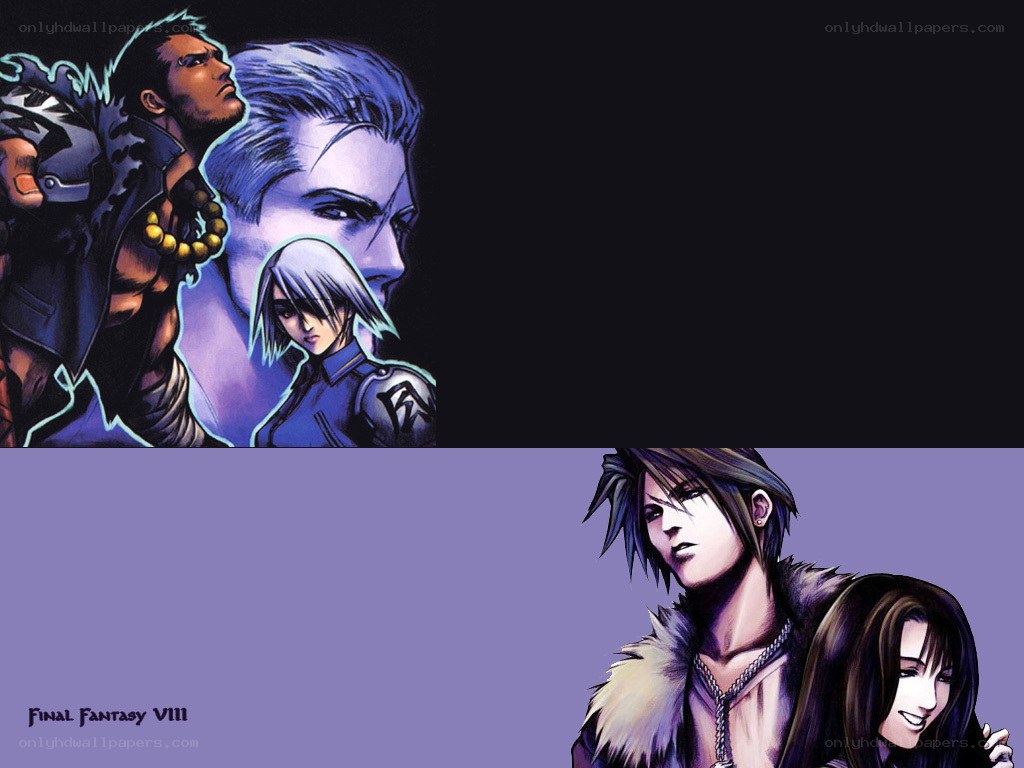 Final Fantasy VIII character art