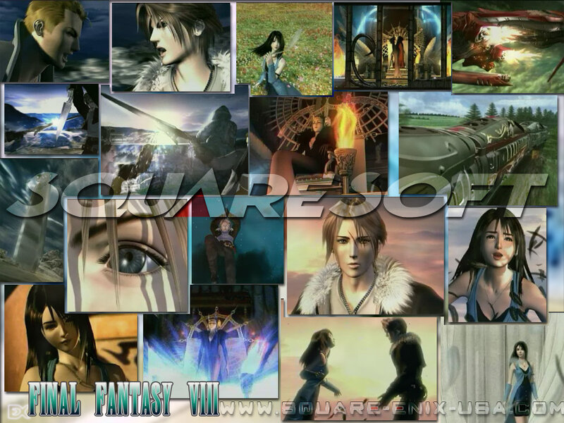 Final Fantasy VIII collage