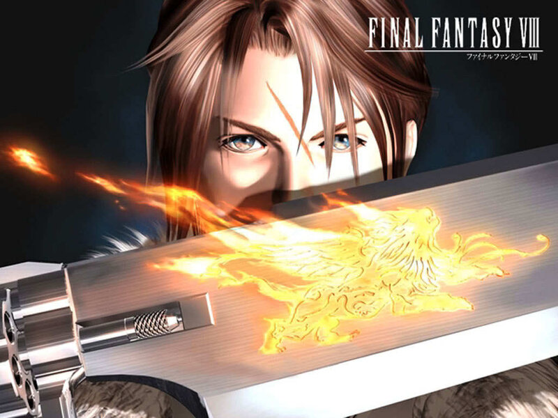 Final Fantasy VIII promotional art