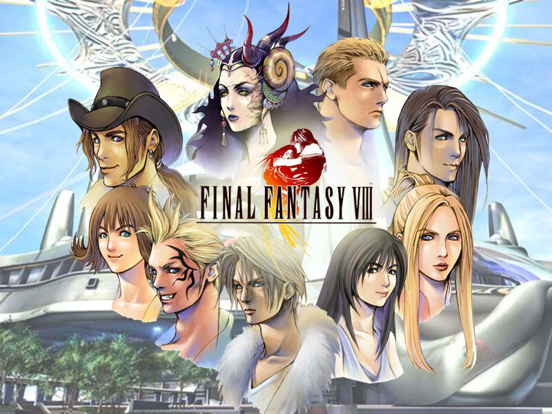 Final Fantasy VIII promotional art