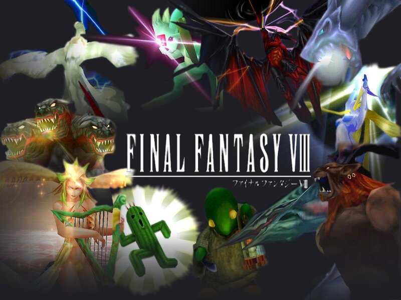 Final Fantasy VIII promotional art