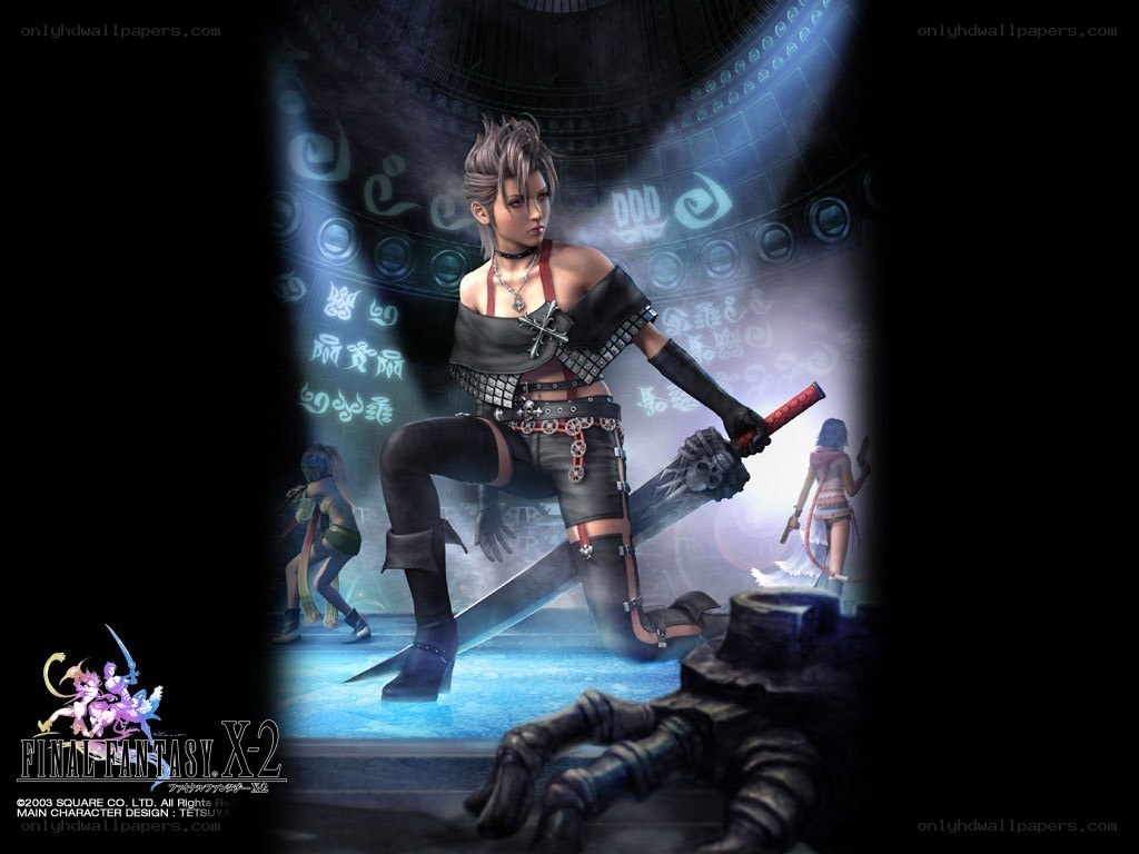 Final Fantasy X-2 character art