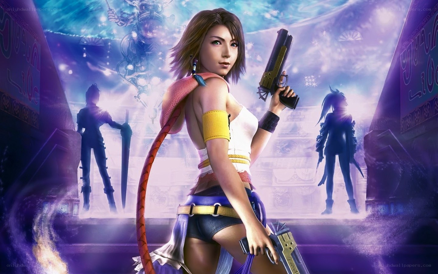 Final Fantasy X-2 character art