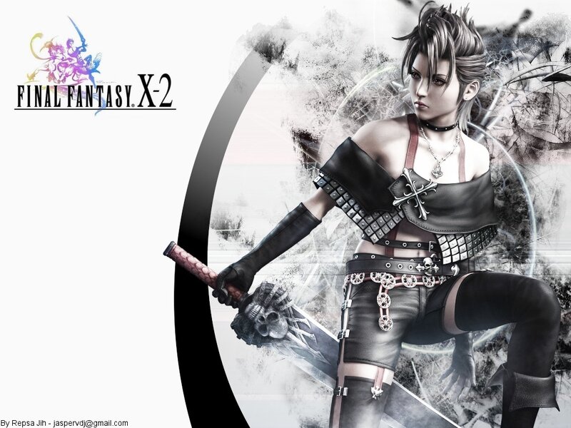 Final Fantasy X-2 character art