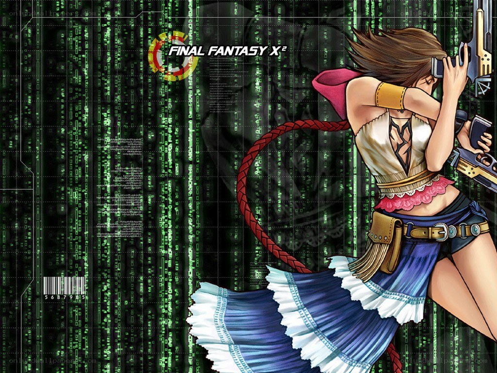 Final Fantasy X-2 character art