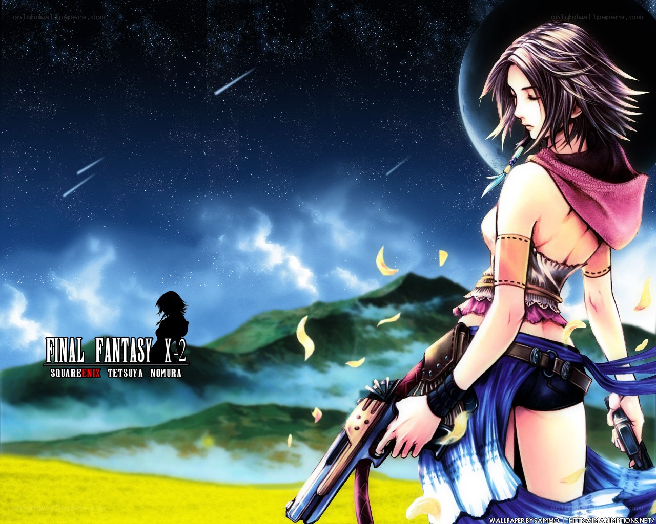 Final Fantasy X-2 character art