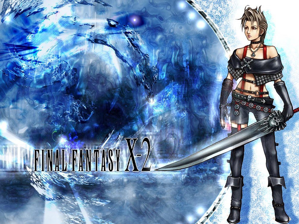 Final Fantasy X-2 character art