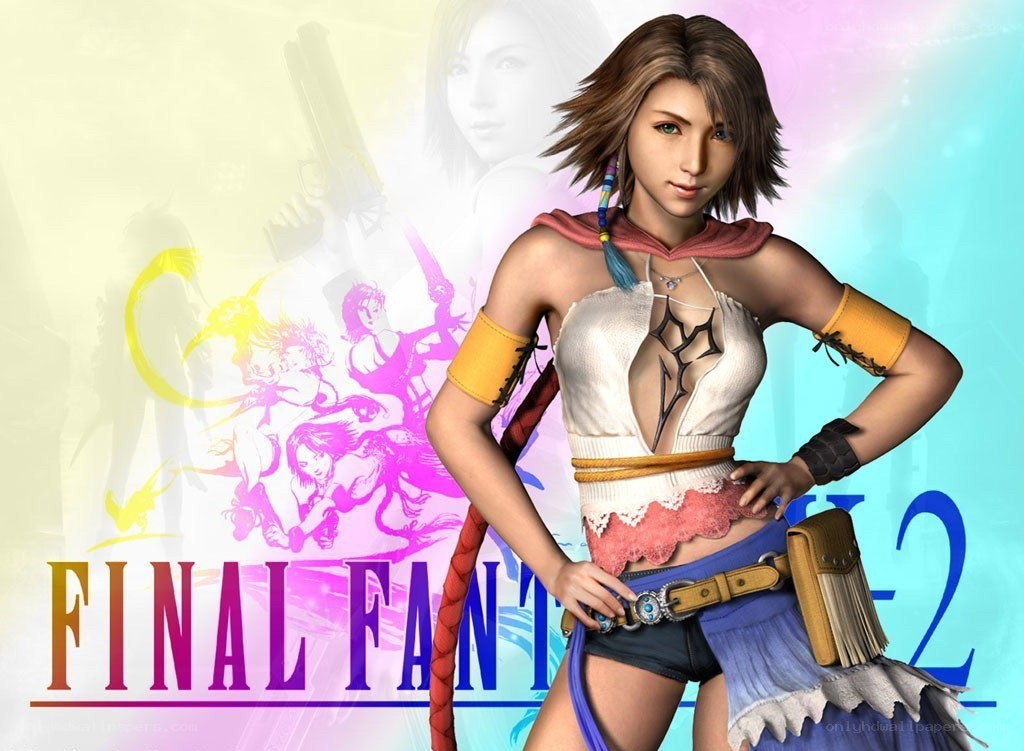 Final Fantasy X-2 character art
