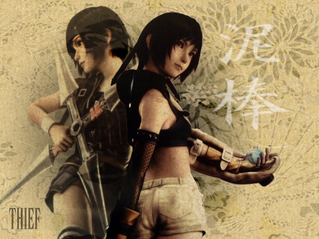 Final Fantasy X-2 character art