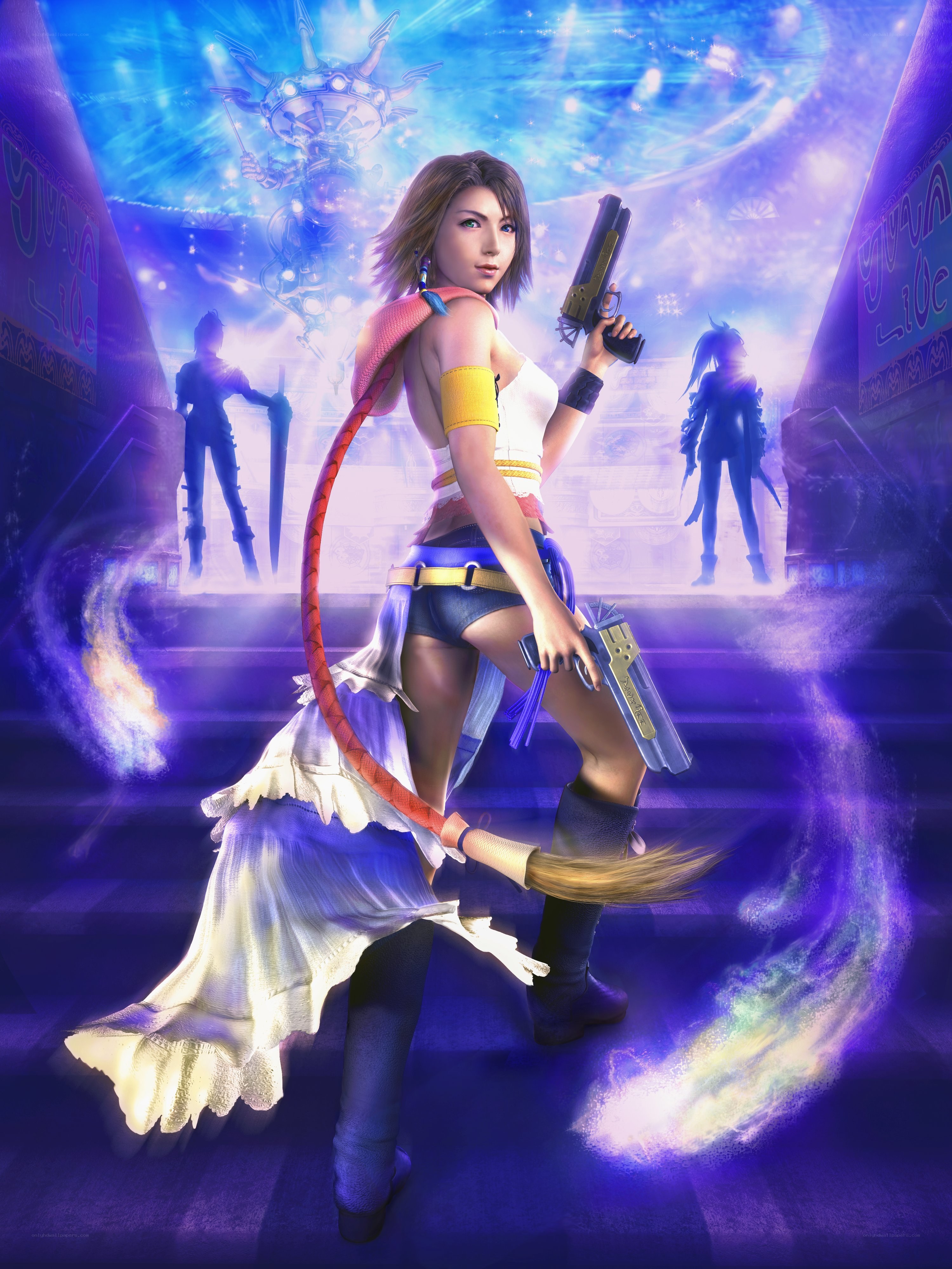 Final Fantasy X-2 character art
