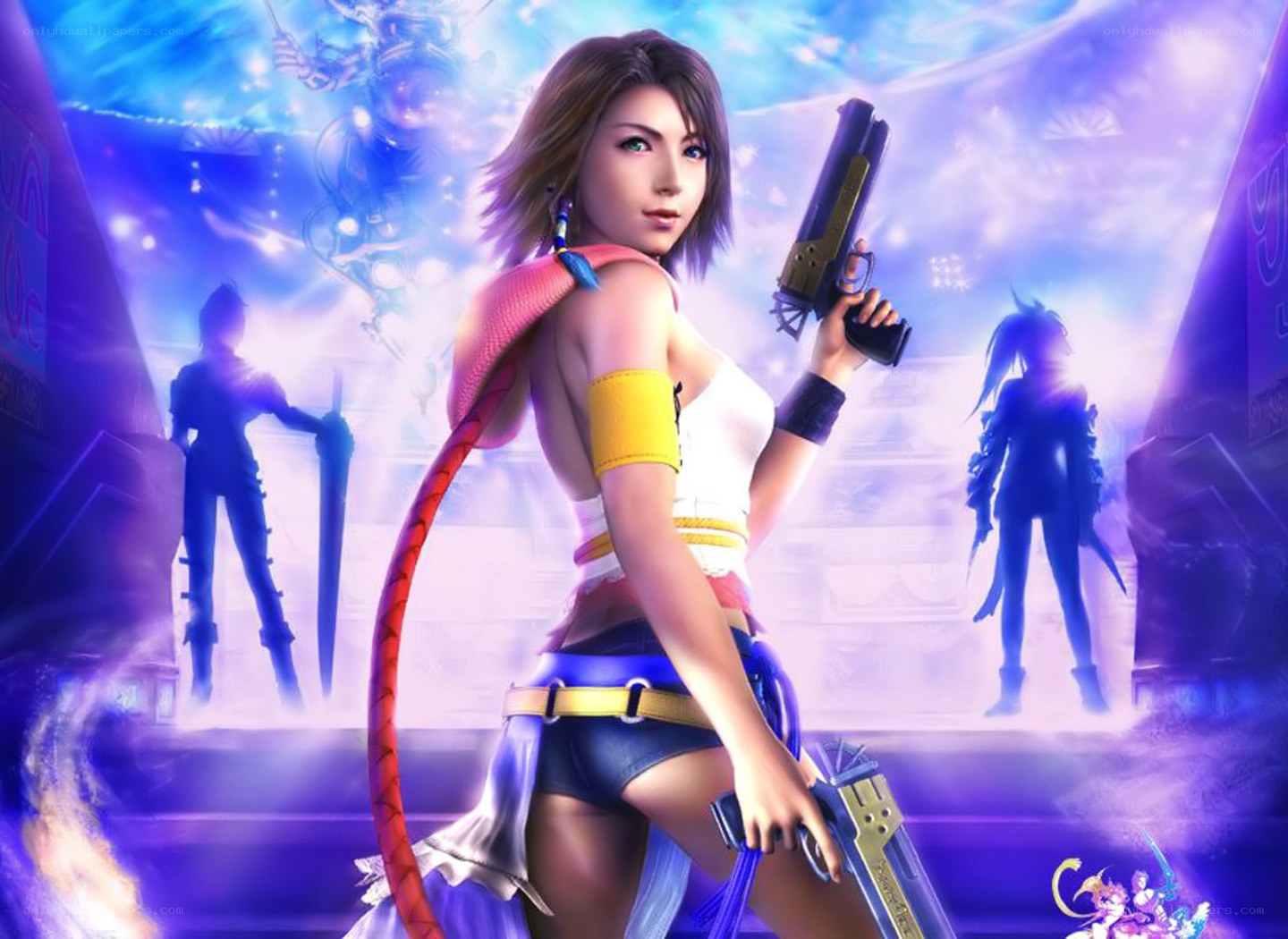 Final Fantasy X-2 character art
