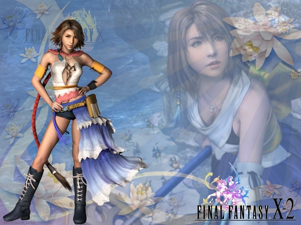 Final Fantasy X-2 character art
