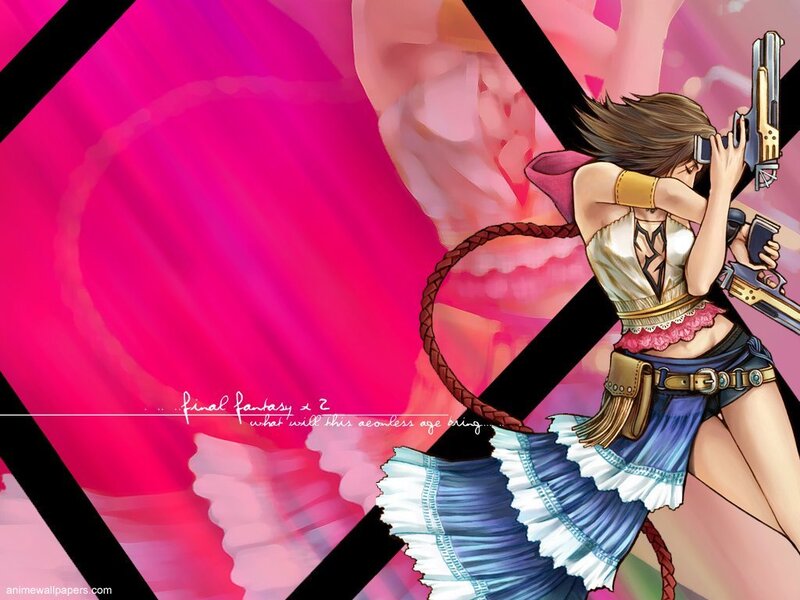 Final Fantasy X-2 character art