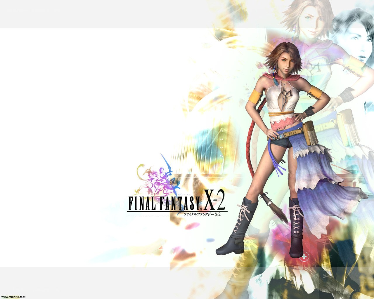 Final Fantasy X-2 character art