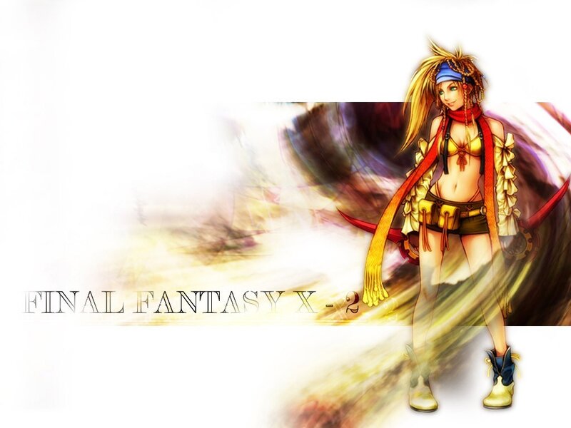 Final Fantasy X-2 character art