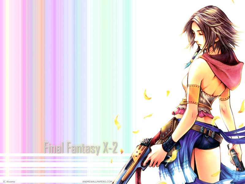 Final Fantasy X-2 character art