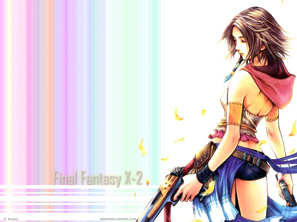 Final Fantasy X-2 character art