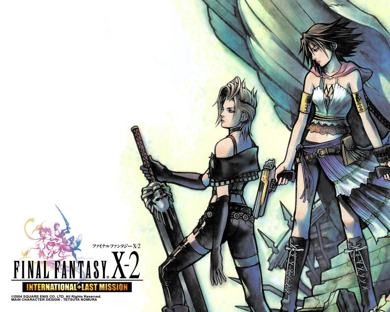 Final Fantasy X-2 promotional art