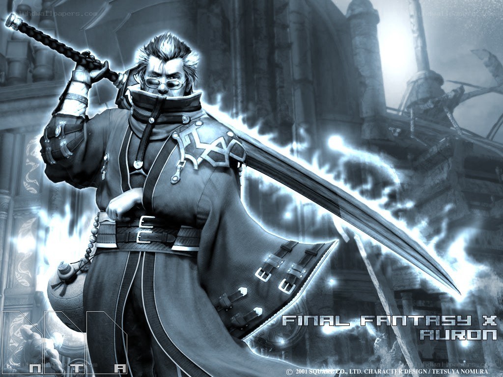Final Fantasy X Auron artwork