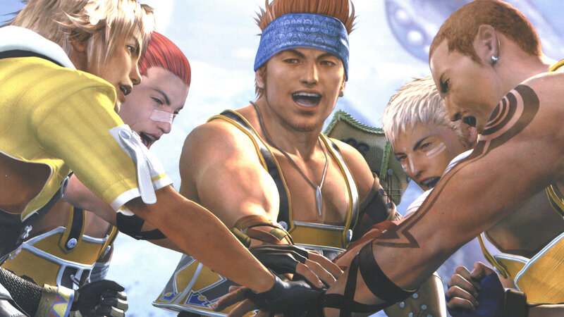 Final Fantasy X characters in unity