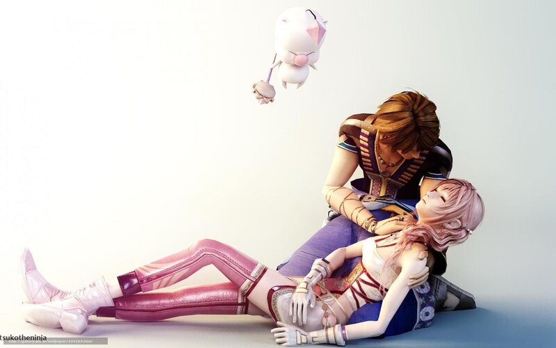 Final Fantasy X characters scene