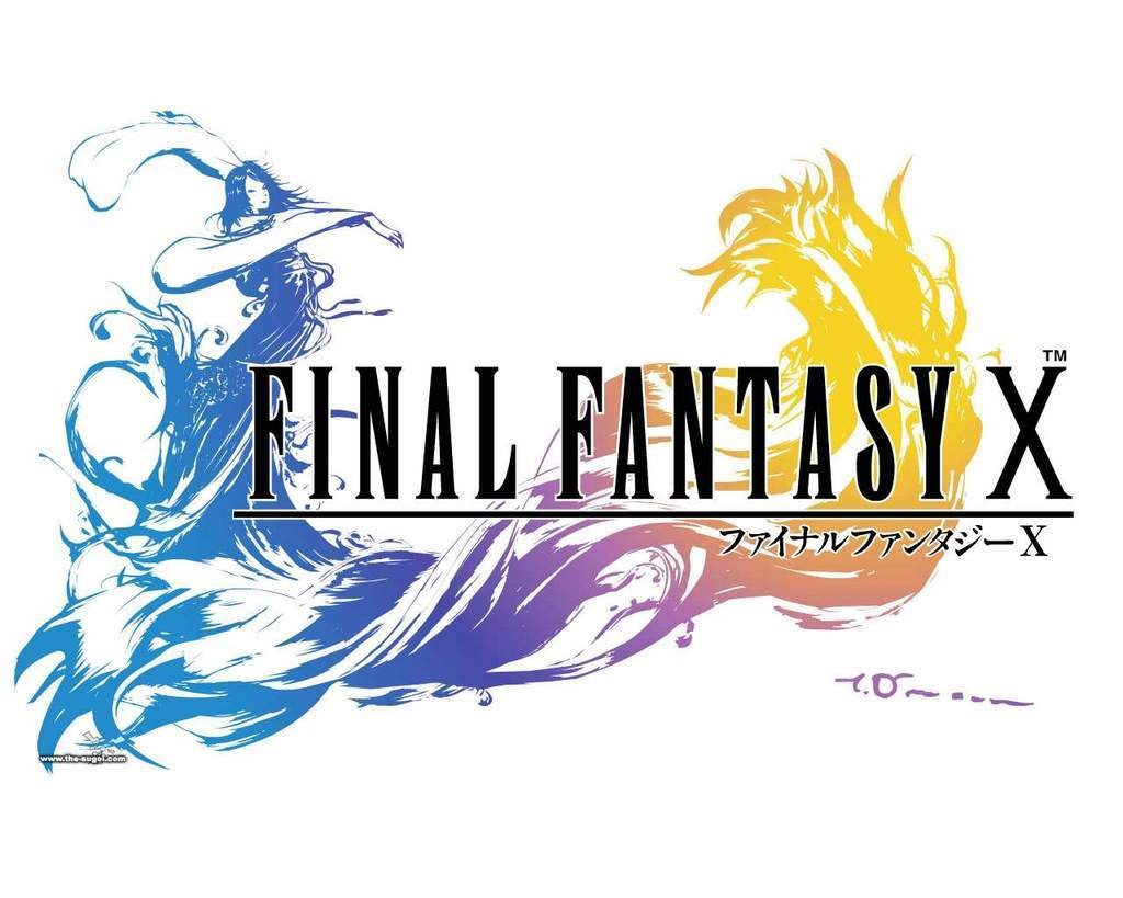 Final Fantasy X logo art