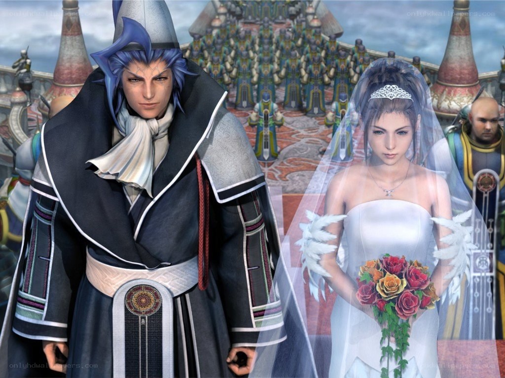 Final Fantasy X wedding scene