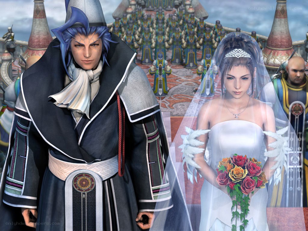 Final Fantasy X wedding scene