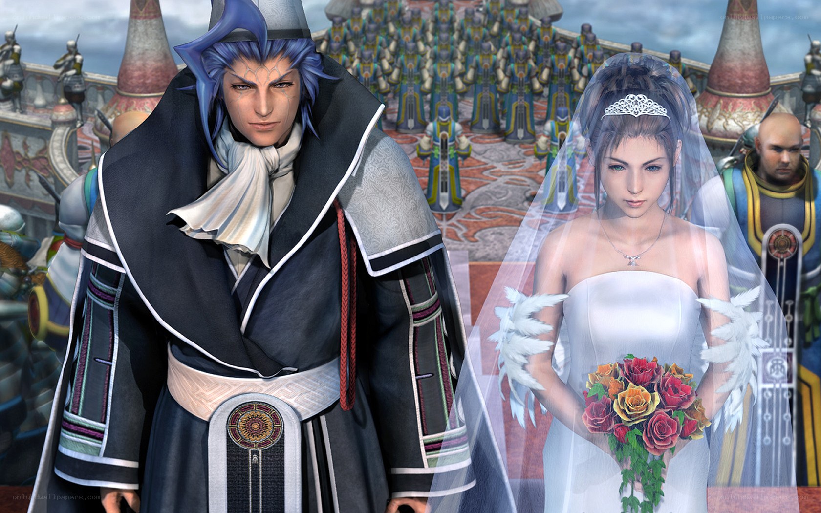 Final Fantasy X wedding scene