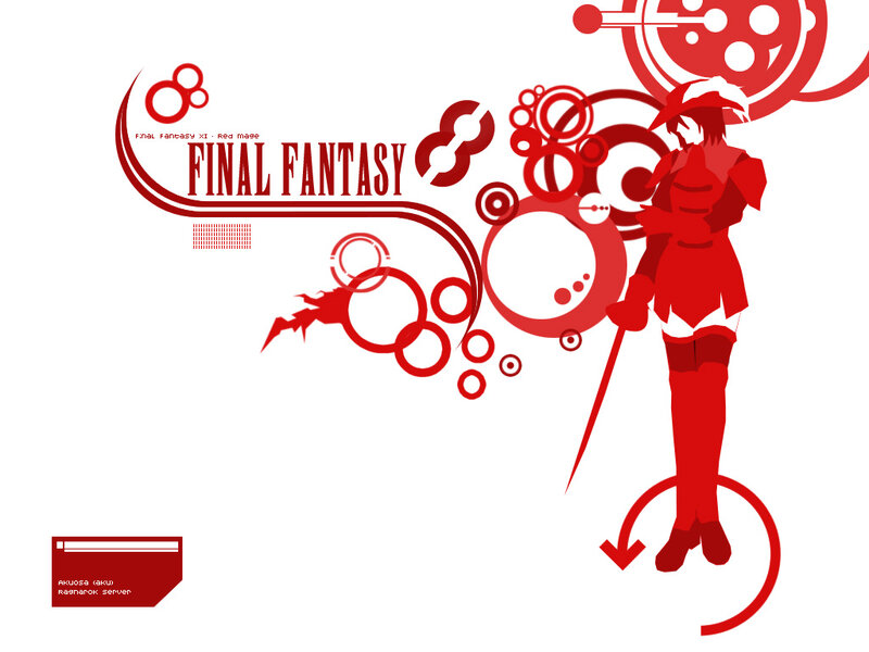 Final Fantasy XI Red Mage artwork