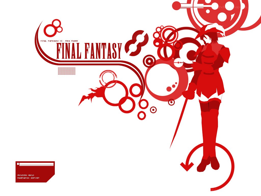 Final Fantasy XI Red Mage artwork