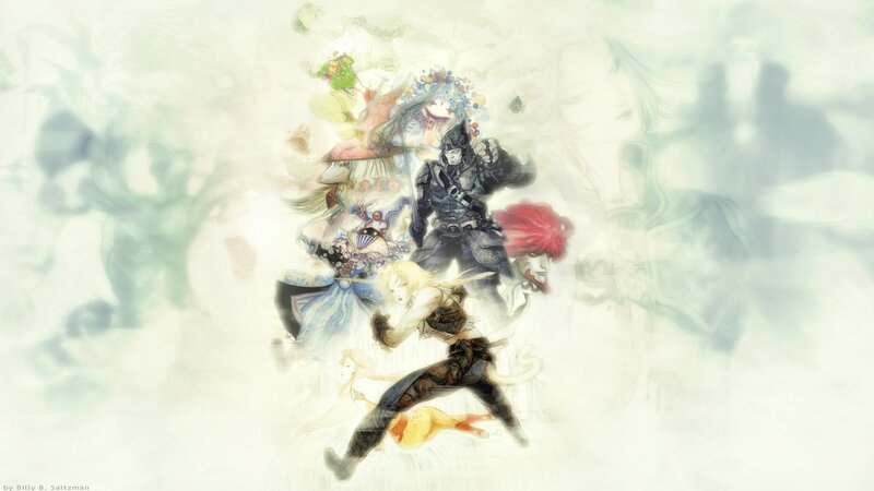 Final Fantasy XII characters artwork