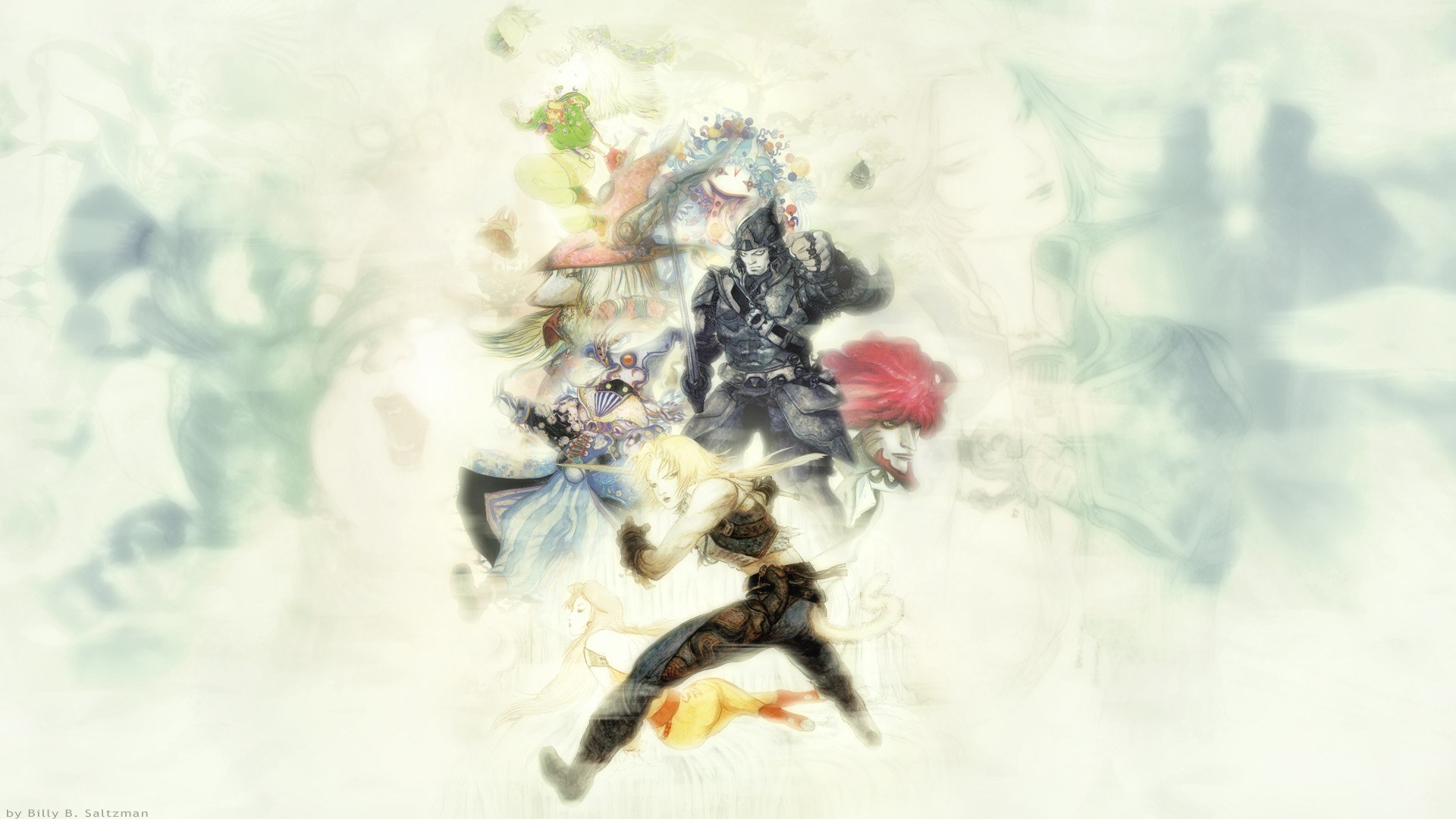 Final Fantasy XII characters artwork
