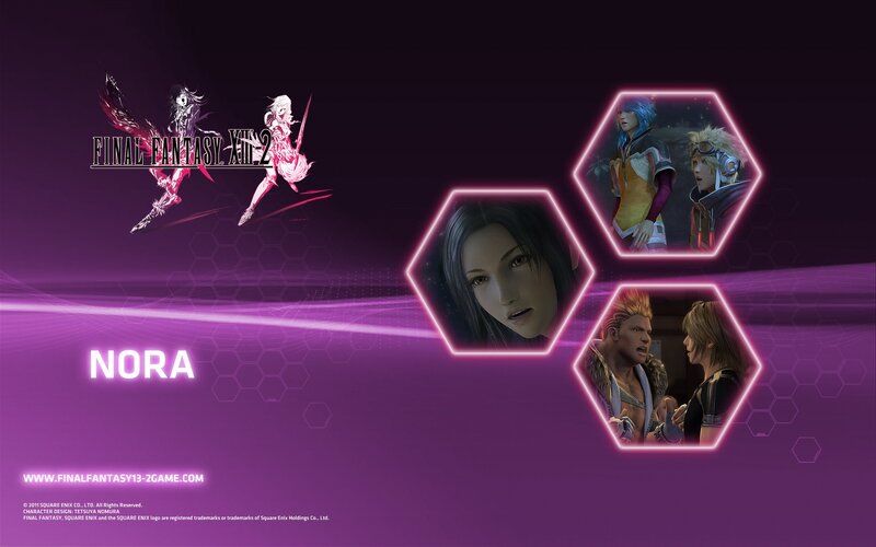Final Fantasy XIII-2 promotional art