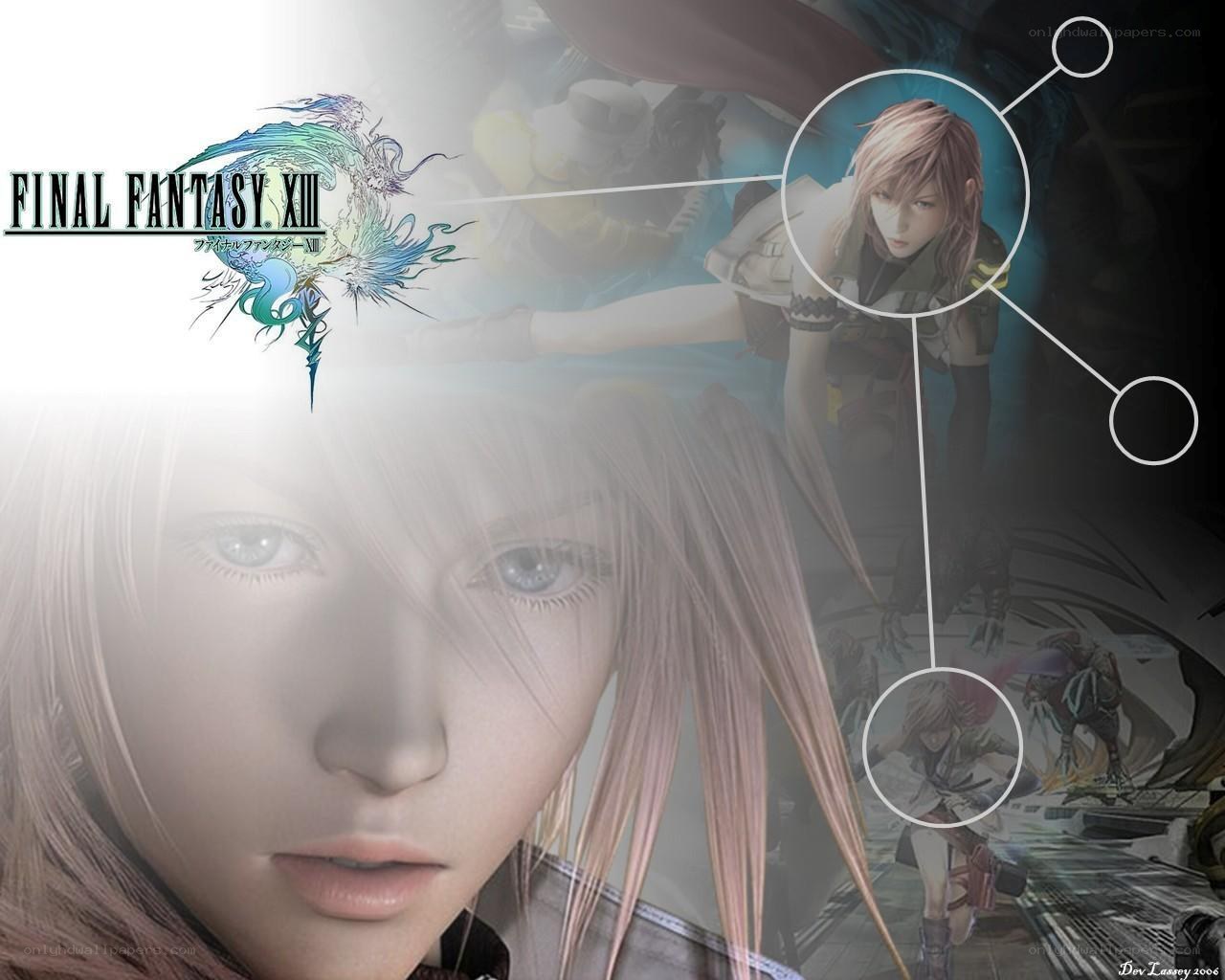 Final Fantasy XIII character art