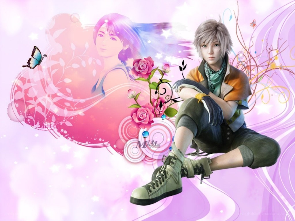 Final Fantasy XIII characters art