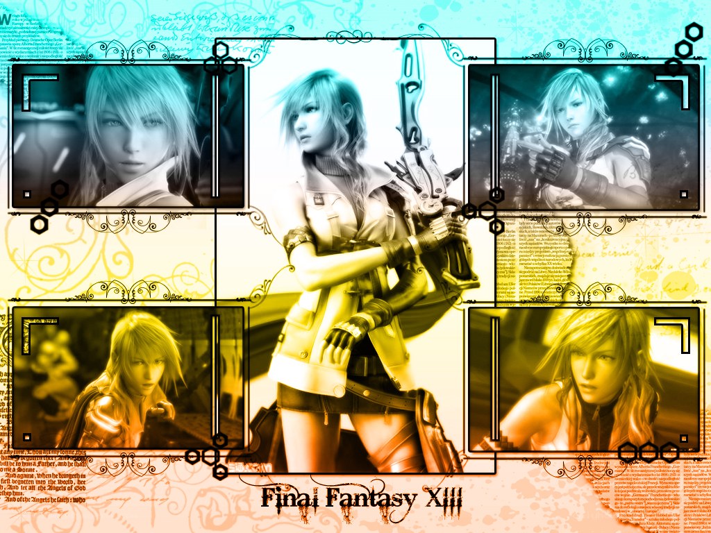 Final Fantasy XIII collage