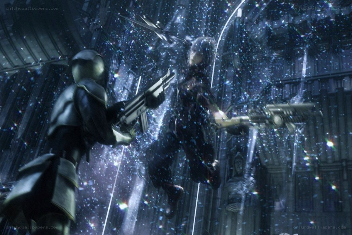 Final Fantasy XIII combat scene