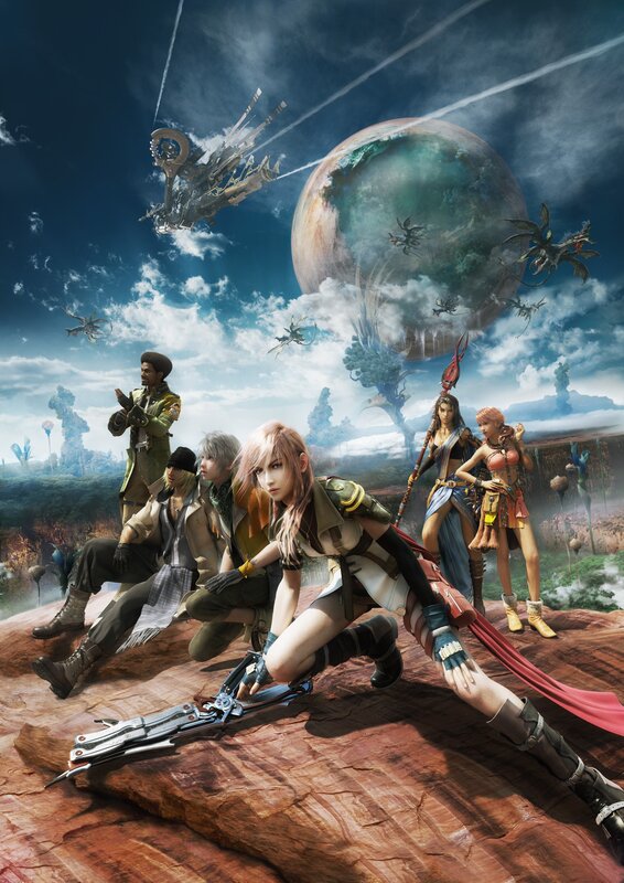 Final Fantasy XIII promotional art