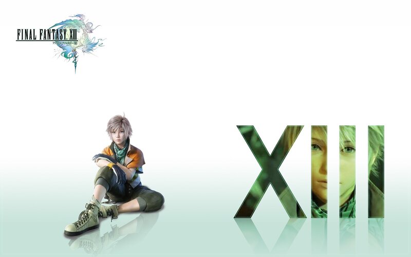 Final Fantasy XIII promotional art