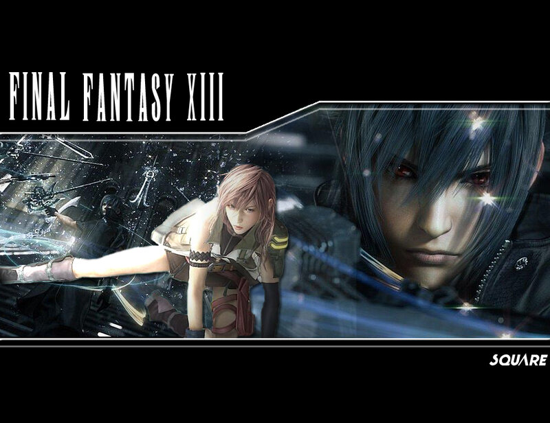 Final Fantasy XIII promotional art