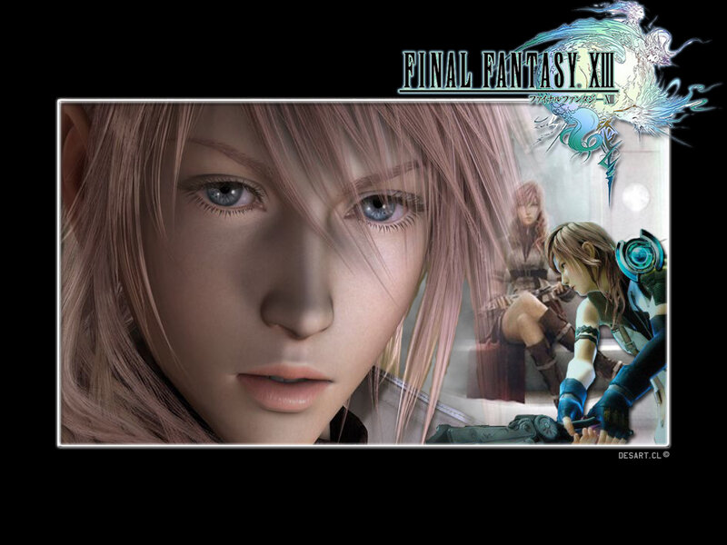 Final Fantasy XIII promotional art