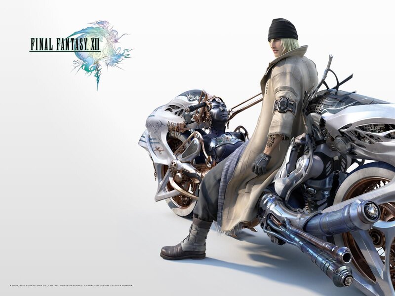 Final Fantasy XIII promotional art